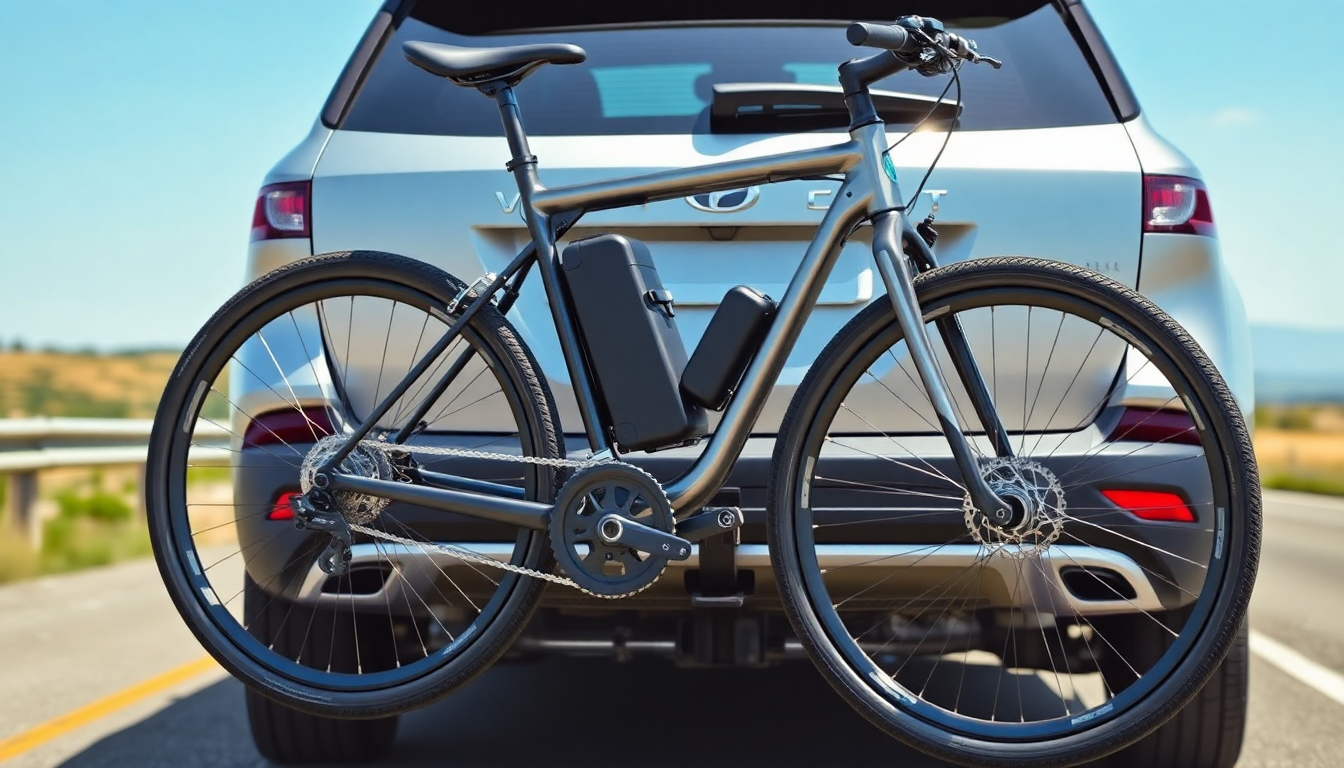 Die Vorteile sein E-Bike direkt auf dem Radträger zu laden