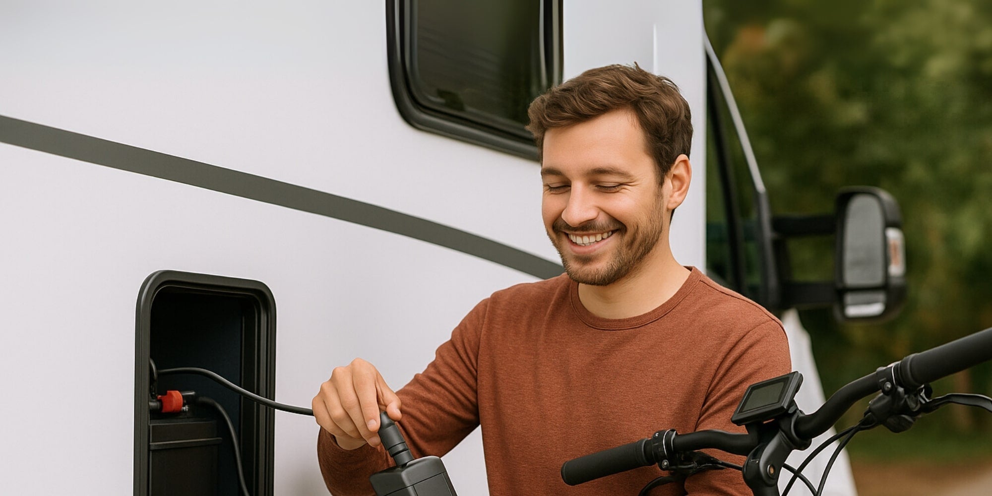 E-Bike Akku im Wohnmobil laden: So genießt Du maximale Freiheit