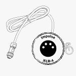 Impulse XLR-4 Ladestecker